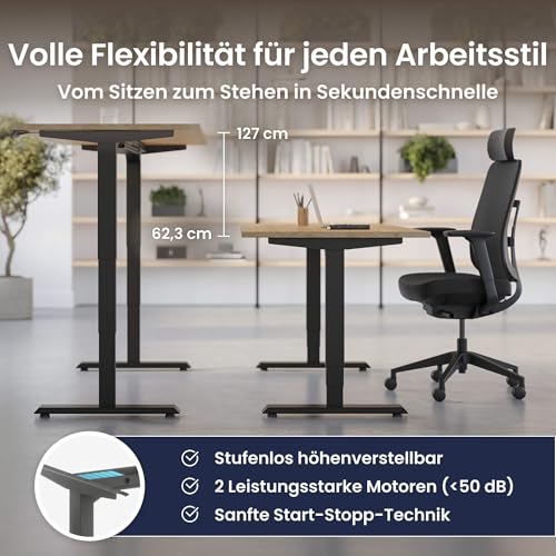 Ergotopia Desktopia Pro X Schreibtisch elektrisch