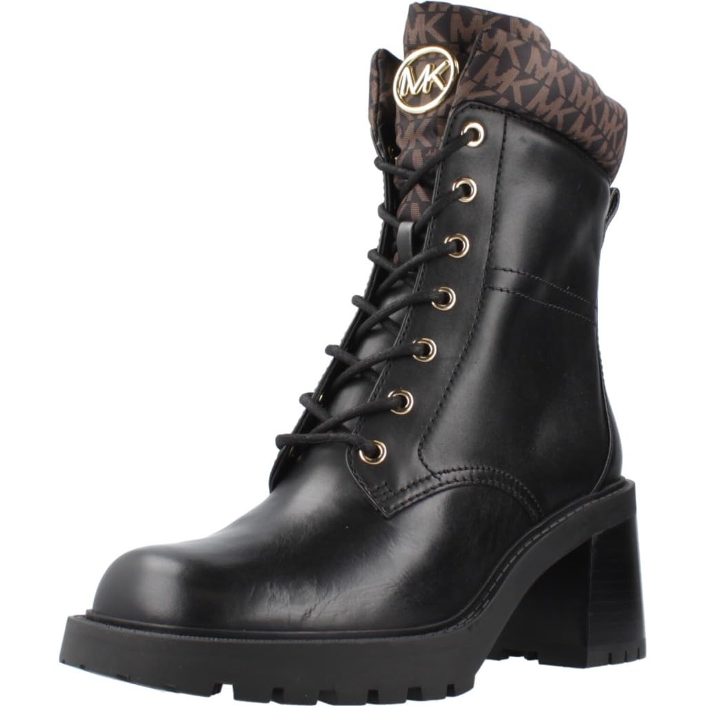 Michael Kors CADE HEELED BOOTIE BROWN BLK Damen, EU 41
