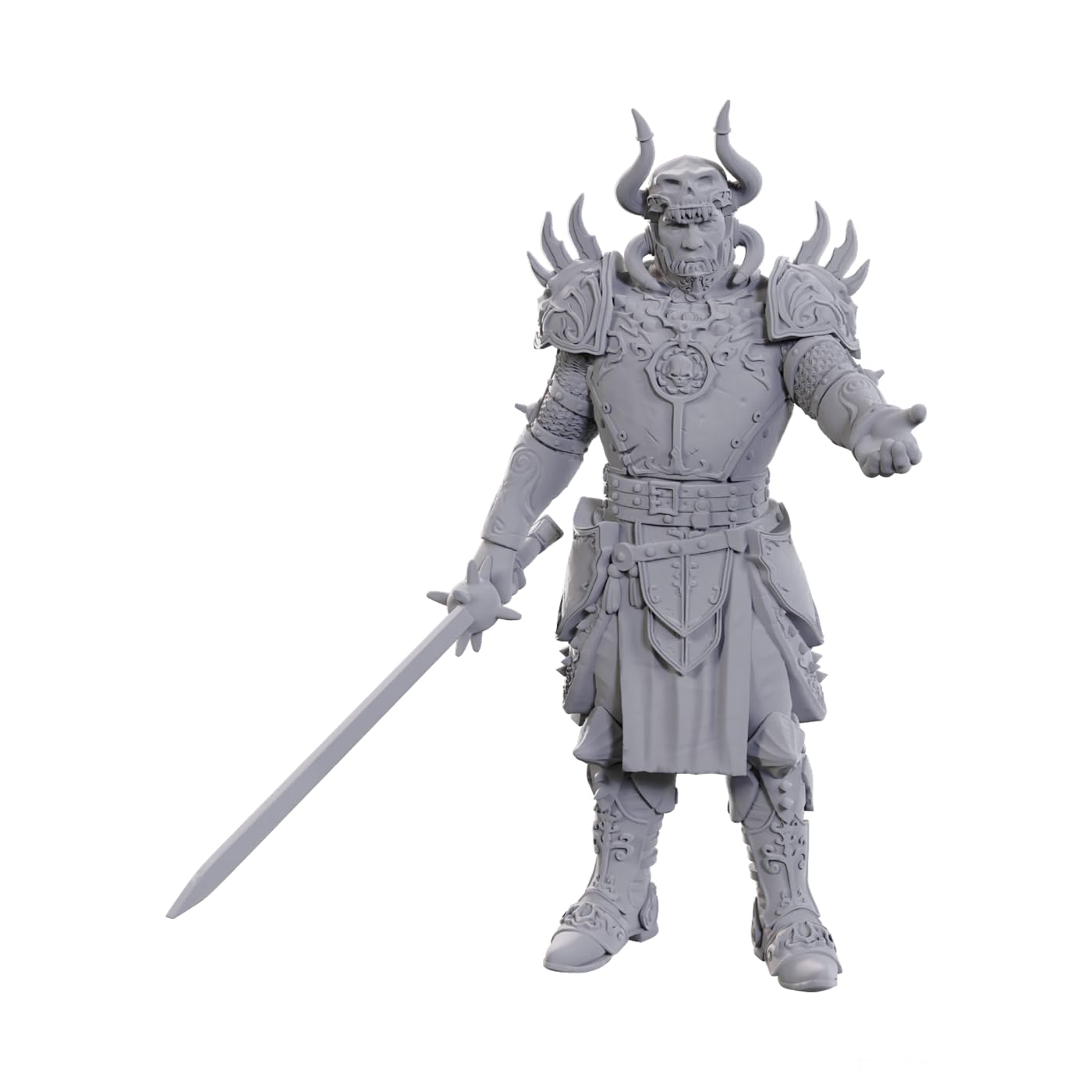 Wizkids, D&D Nolzurs Marvelous Miniatures: Special Edition Baldurs Gate 3, Sarevok Anchev & Raphael, Gray With Accent Colors