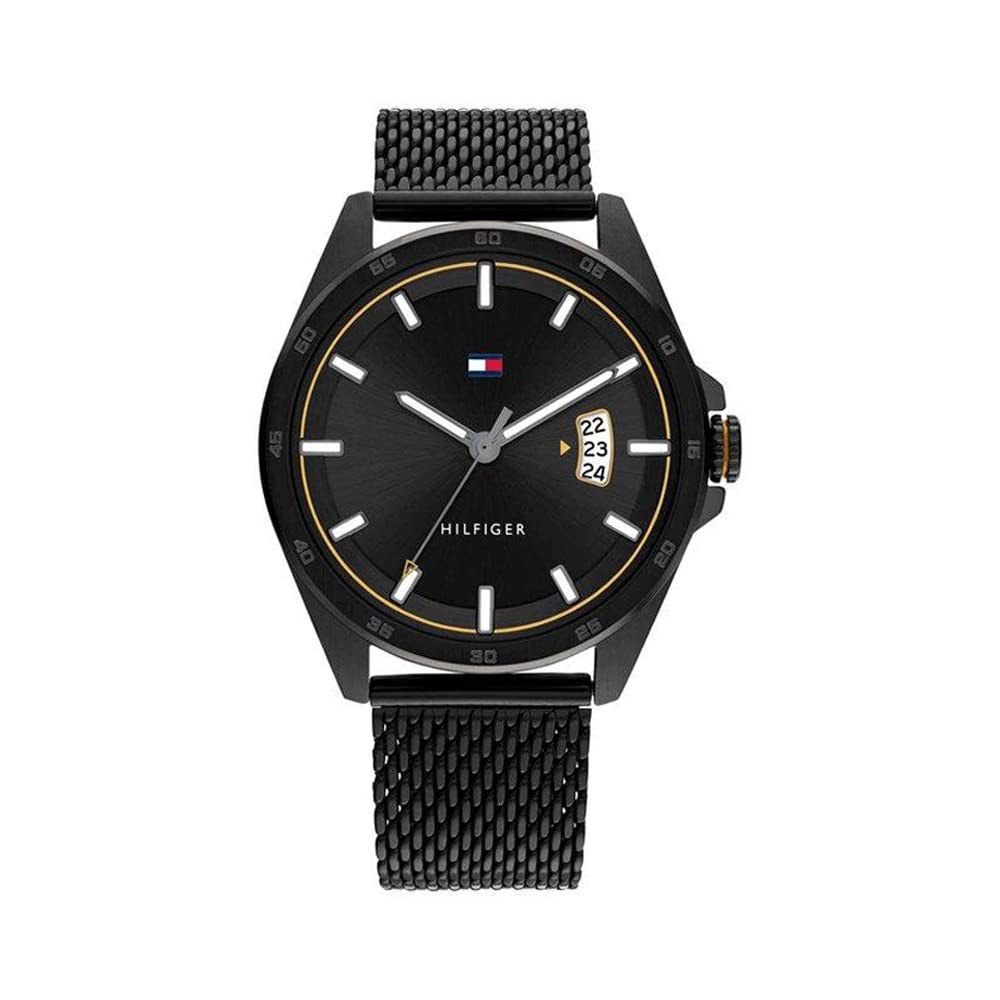 Tommy Hilfiger Round Stainless Steel Dial Analog Watch - TH1791913W (B09SLY1C3J) Amazon Price History, Amazon Price Tracker
