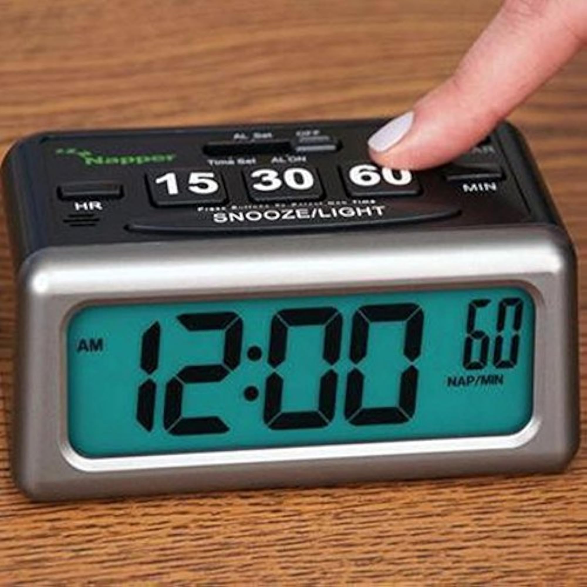 Alarm Clock with Custom Nap Time Setting