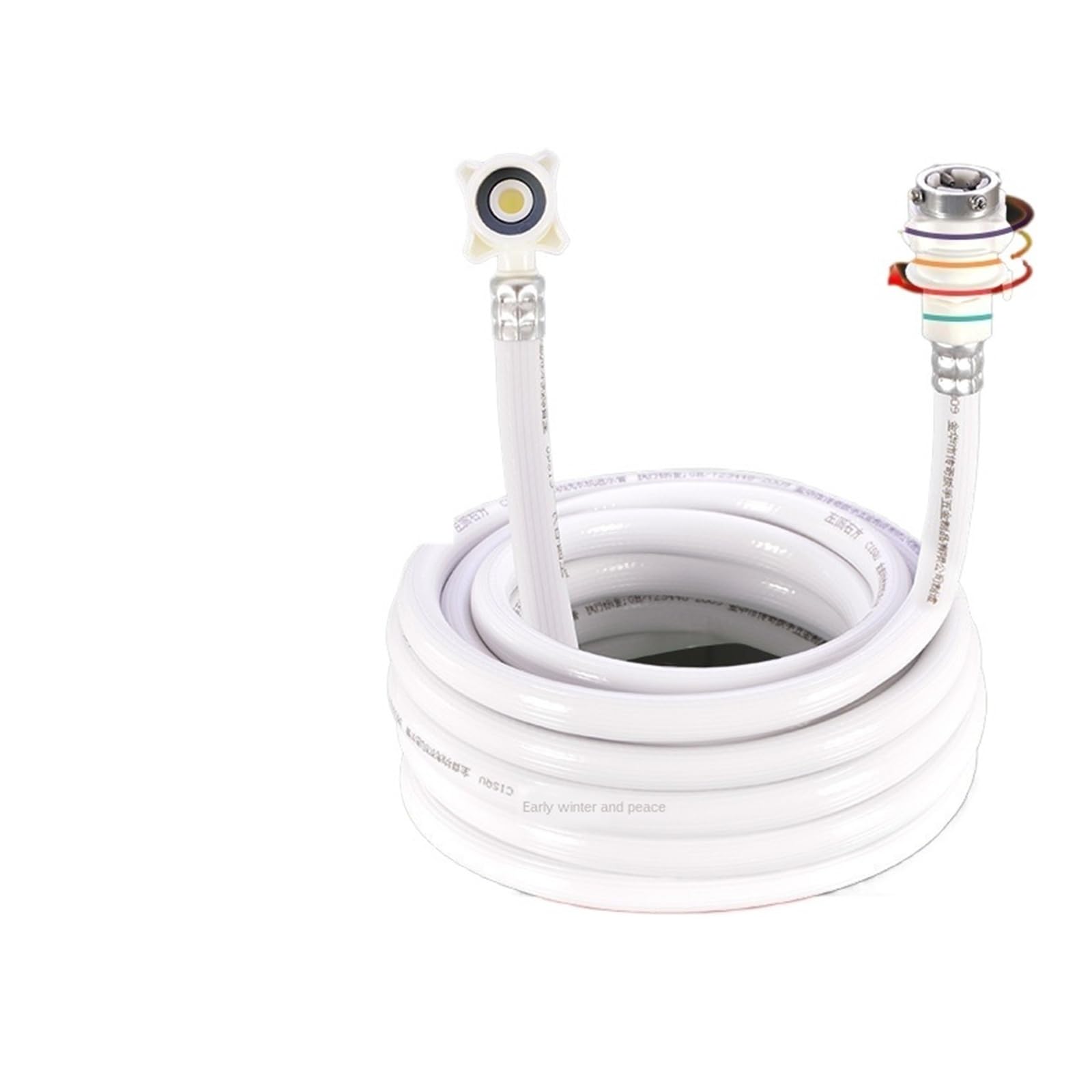 Tubo De Entrada De Lavadora Multifunción, Extensión De Rueda De Onda Automática, Accesorios De Mantenimiento De Manguera De Entrada De Agua(6 m)