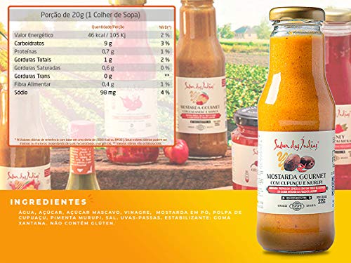 Mostarda Goumert Com Cupuaçu E Murupi