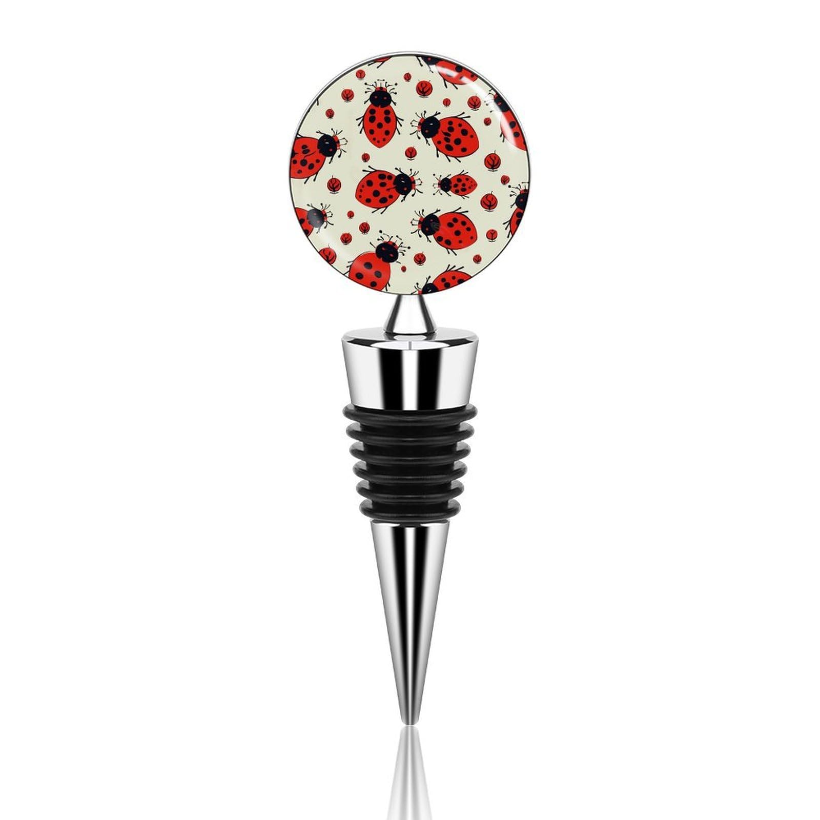 Bouchon de vin réutilisable en alliage de zinc durable et silicone