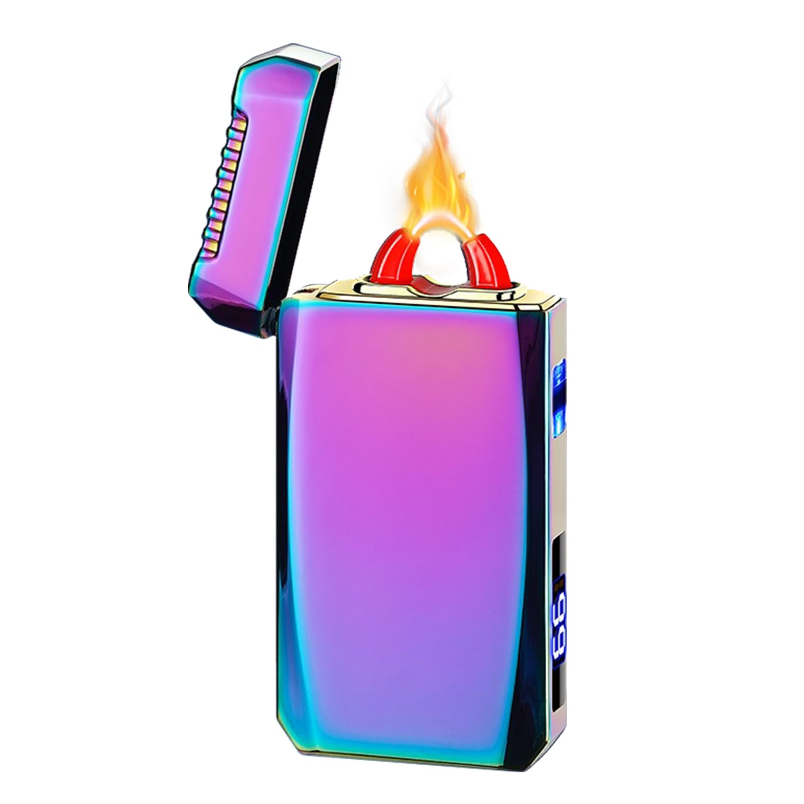 Briquet électrique rechargeable USB C YOZWOO à arc plasma puissant pour camping et maison