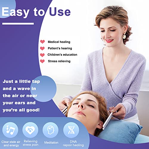 432 Hz Tuning Fork With Blue Silicone Hammer, For Dna Healing, Relaxing, Strengthen Chakra, Reliever Stress, Keep Body, Mind And Spirit In Perfect Harmony #TOP3