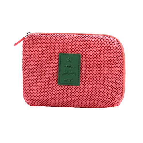 Preisvergleich Produktbild FeiyanfyQ O4Stoßfeste Reisetasche mit Kabel-Ladegerät, Organizer, Kosmetiktasche, Gelb