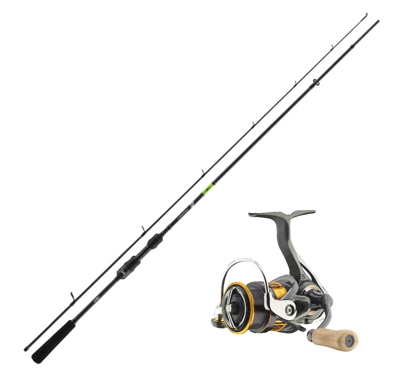 Forellen UL Combo Prorex X Sensor Spin 2,10m 1–7g + Silver Creek X LT 2000S-XH – Ultraleicht Finesse Set