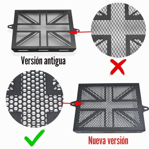 Protector de radiador engrosado para Triumph Speed 400, máxima resistencia de aluminio 2