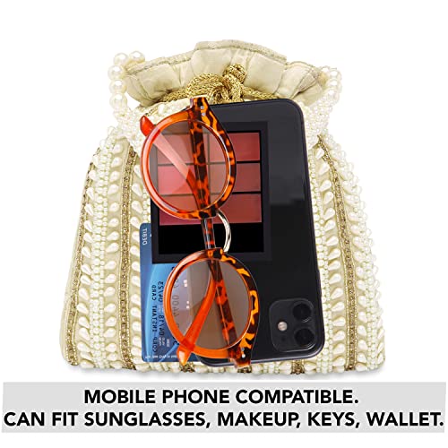 Image of Peora Potli Bags for Women Bag Clutch Ethnic Bride Purse Gift for Women
