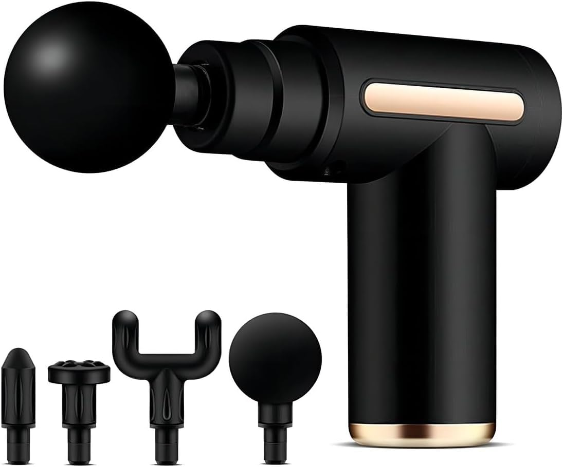 Massageador Elétrico Profissional com 4 Ponteiras é bom? Conforto e autonomia