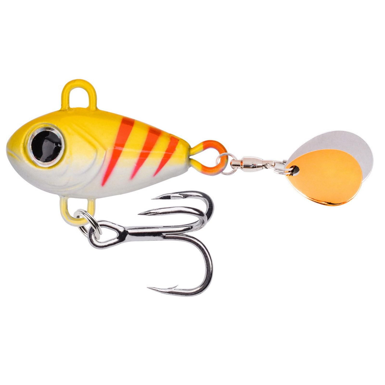 Buxuaaaa Artificial Hard Baits Sequins Tackle Crankbait Vibrations Spinner Sinking Baits Enhances Fish Attracting Swimming Fishing Lures