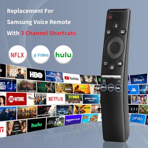 Image of for Samsung-Smart-TV-Remote, Only Replacement for Samsung Smart TVs with Voice Control