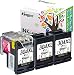 Produktbild Kingjet Wiederaufbereitet 304XL als Ersatz für HP 304 XL 304XL Kompatibel für HP DeskJet 3720 3730 3732 3735 3750 3760 3762 2620 2630 2632 2633 2634 Envy 5020 5030 5032 (3 Schwarz)