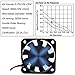 immagine 1MakerHawk 4pcs 3D Ventola di Raffreddamento 12V 0.08A DC Mini Ventola di Raffreddamento silenziosa 40X40X10mm con Cavo 28cm per Stampante 3D, DVR e Altri Piccoli elettrodomestici
