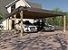 Produktbild Doppel-Carport Walmdach SAUERLAND II 600x800cm Carport Walmdachcarport