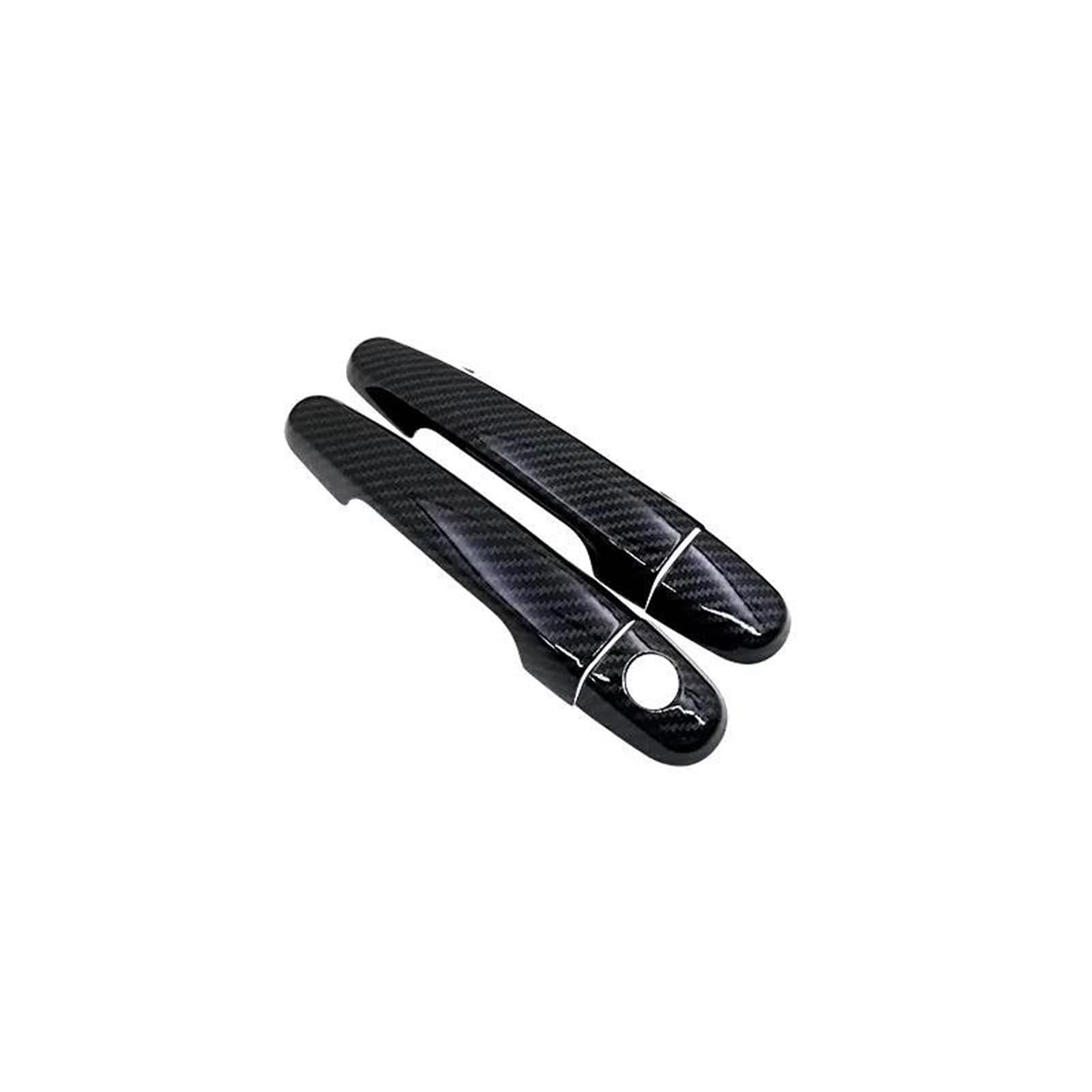 Qibbei Style 2 Car Exterior Door Handle Trim Cover Parts For Rav4 Xa20 2001 2002 2003 2004 2005(Style 2)