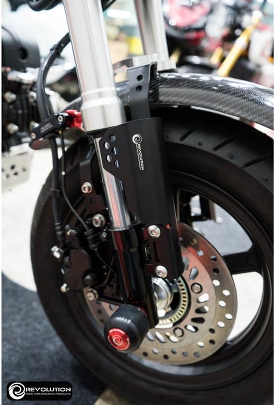 Amazon | Monkey125 フロントフォークガード フロント ショックガード