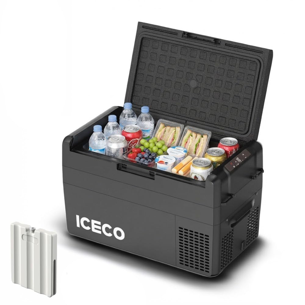 ICECO MCD25B 12/24Volt 25 Litre Kompresörlü Oto Buzdolabı/Dondurucu + Buz Kaseti