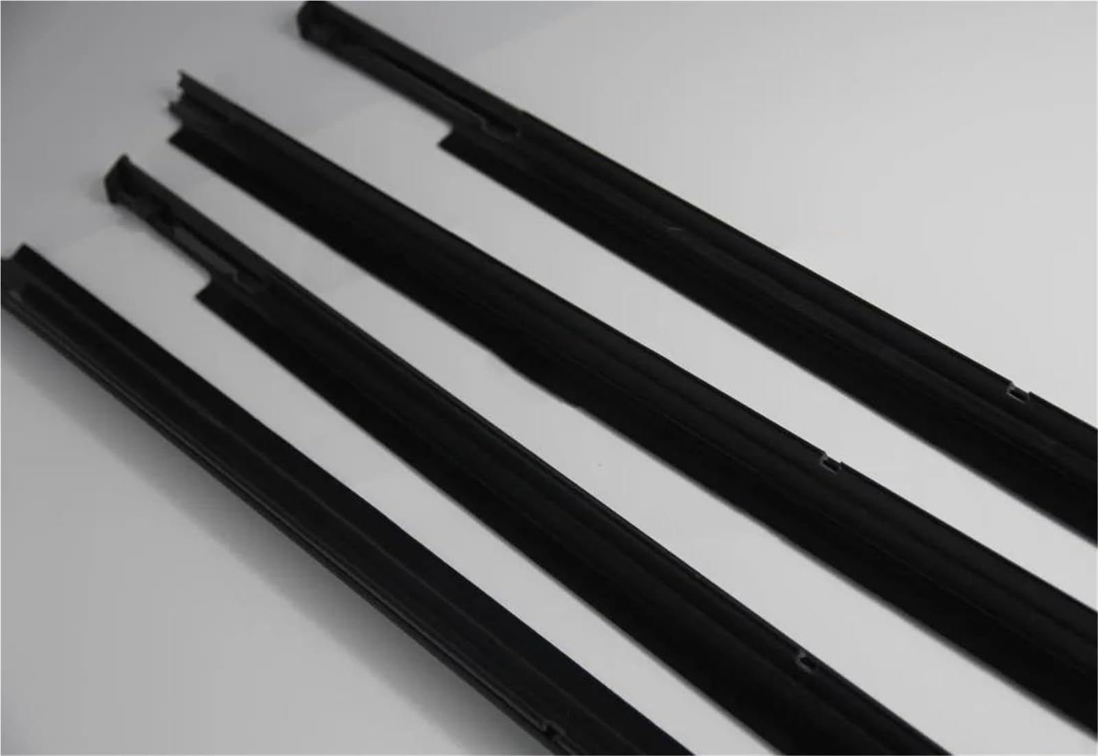 Junta de Goma Goma De Vidrio Ventana Interior Para Outlander 2007-2012 CW 5727A258 Tira Protectora Contra La Intemperie Para Peugeot 4007 Airtrek 2. ° Junta Goma Puerta