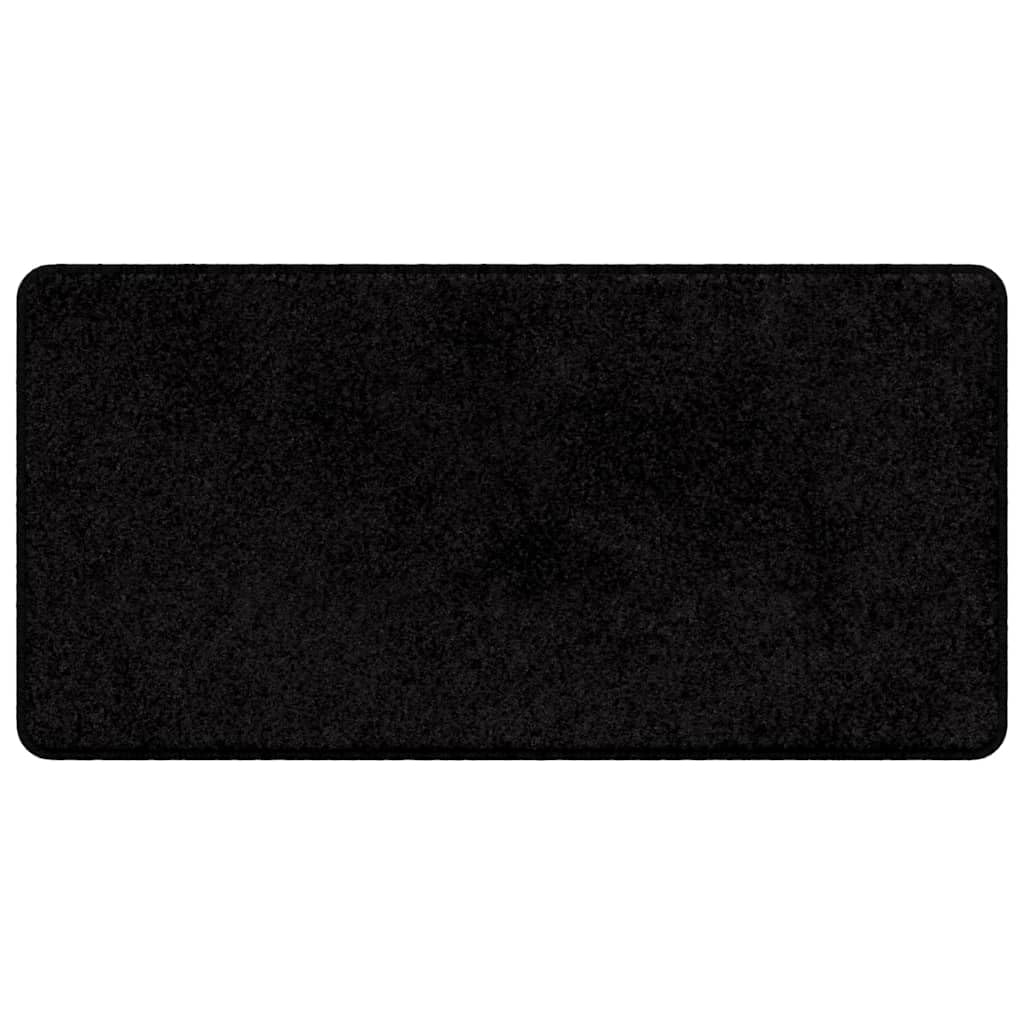 Fengshui Chodnik dywanowy, czarny, 50 x 100 cm, 100% polipropylen tuftowy