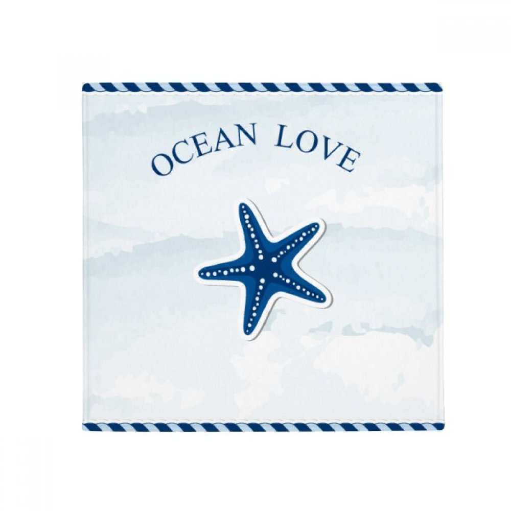 Tapis de sol mer bleu 60/50cm anti-glisse pour salon et salle de bain