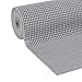 EasyLiner Select Grip Shelf Liner - Easy to Install & Cut to Fit - Non Slip, Non Adhesive, Drawer Shelf & Cabinet Liner for Kitchen, Bathroom, Pantry Cupboards - 12in. x 10ft. - Grey - 6 Rolls