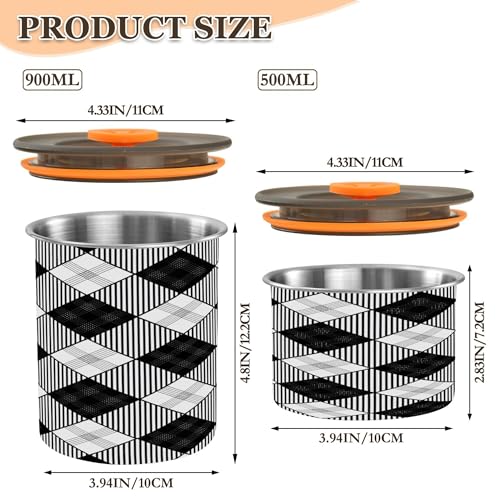 Envase hermético para café de acero inoxidable 30 oz miniatura 3