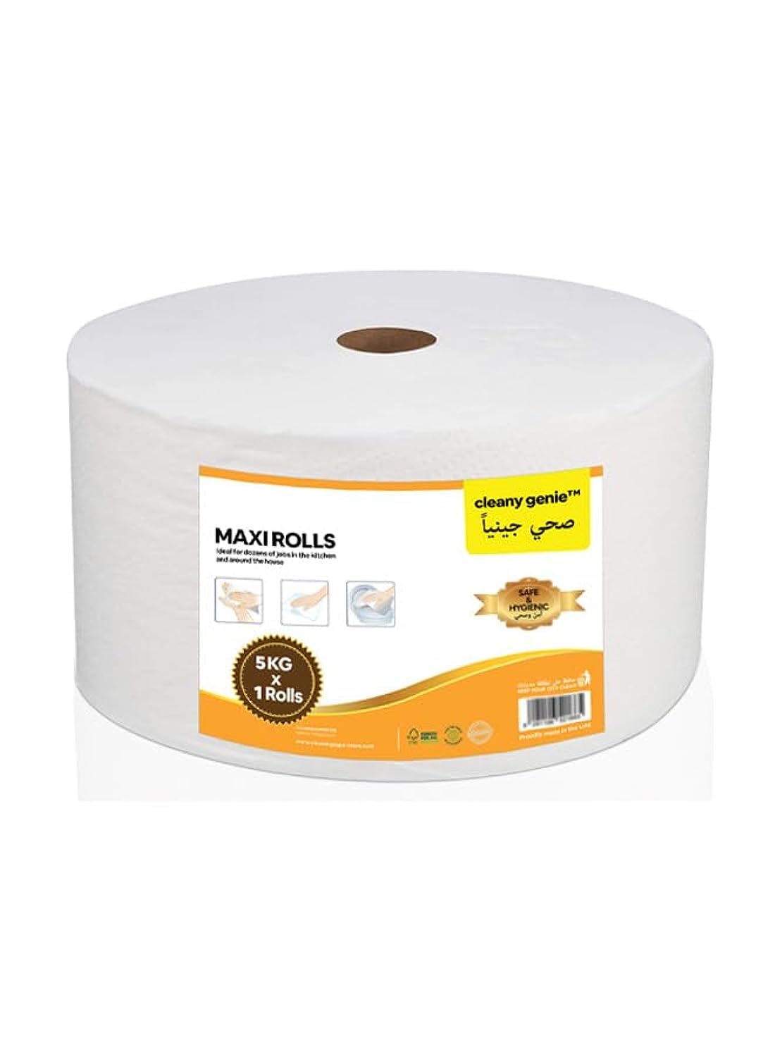 Cleany Genie Multi-Purpose Kitchen Maxi Roll Tissue Paper - 5kg