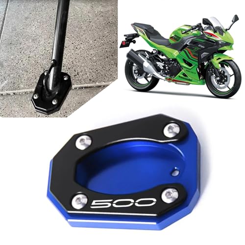 Motorcycle Kickstand Side Stand Brace Pad for Kawasaki Ninja 500 / Z500 (2024-2025)