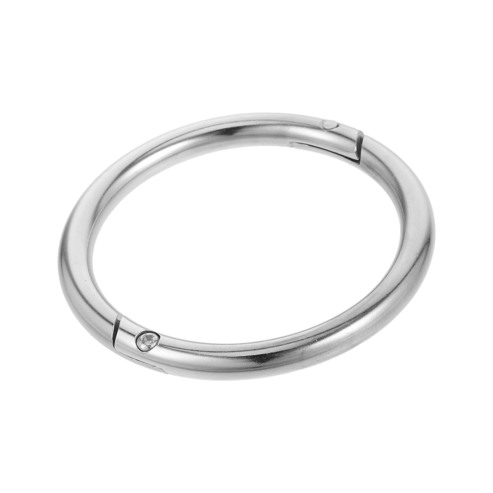 COLLBATH Secure Handling Bull Nose Rings for Cattle Livestock Farm Equipment Carbon Steel Nose Hoop Reusable