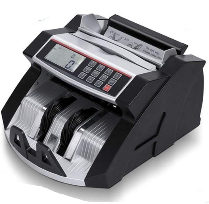 Máquina contadora de Dinero Profesional con detección UV/MG, 900 Billetes por Minuto, Pantalla LED, actualización de autoservicio, Contador de Efectivo de Grado empresarial