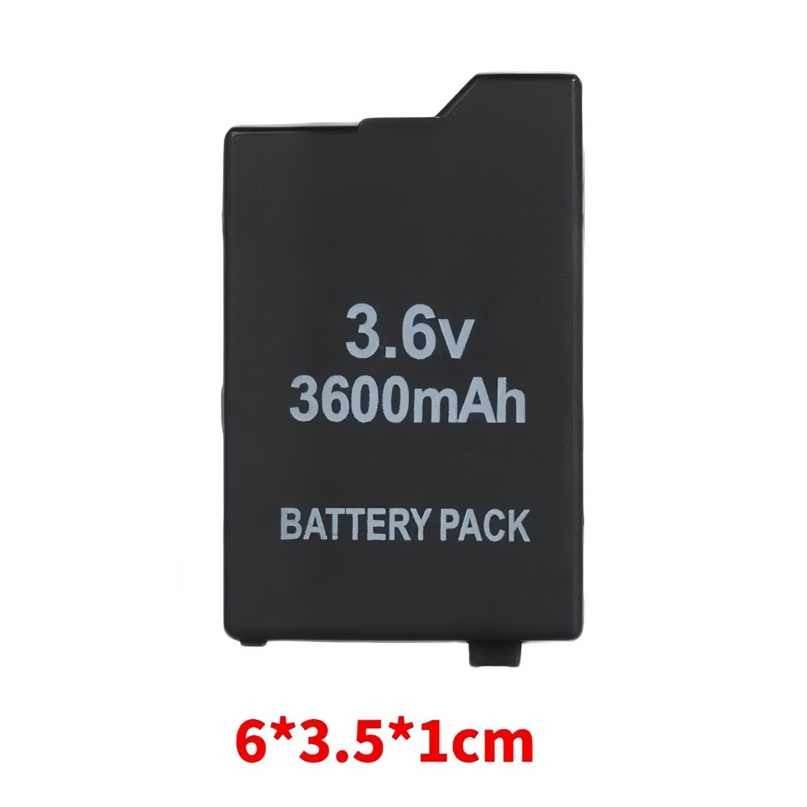 Batería Recargable de Litio de 3600 mAh for Mando de Consola 3,6 V. Compatible con Sony PSP2000 y 3000.(2PCS)
