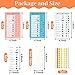 Chore Chart Memo Checklist Board, 6 Pcs Daily to Do List Chores Chart Planning Boards, Detachable Plastic Checklist Task Board Slider for Multiple Kids Adults Home (Colorful My Chores)