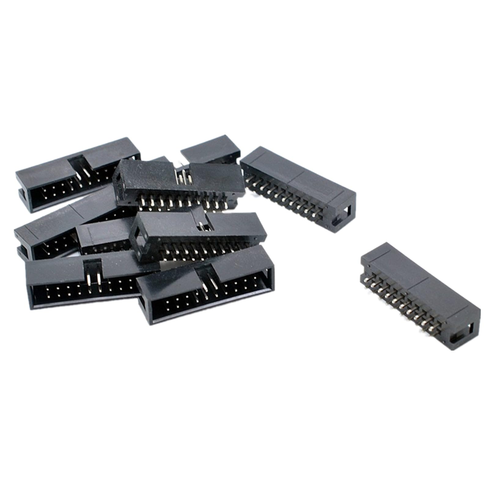 きよPin Amazon.com: Oiyagai 50-Pack 20-Pin IDC Box Headers, 2.54mm Pitch