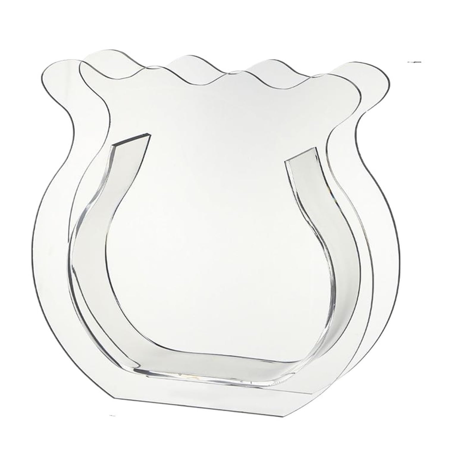 Luoaxinn Color 1 Acrylic Vase Creative Acrylic Tank Vase Artistic Geometric Transparent