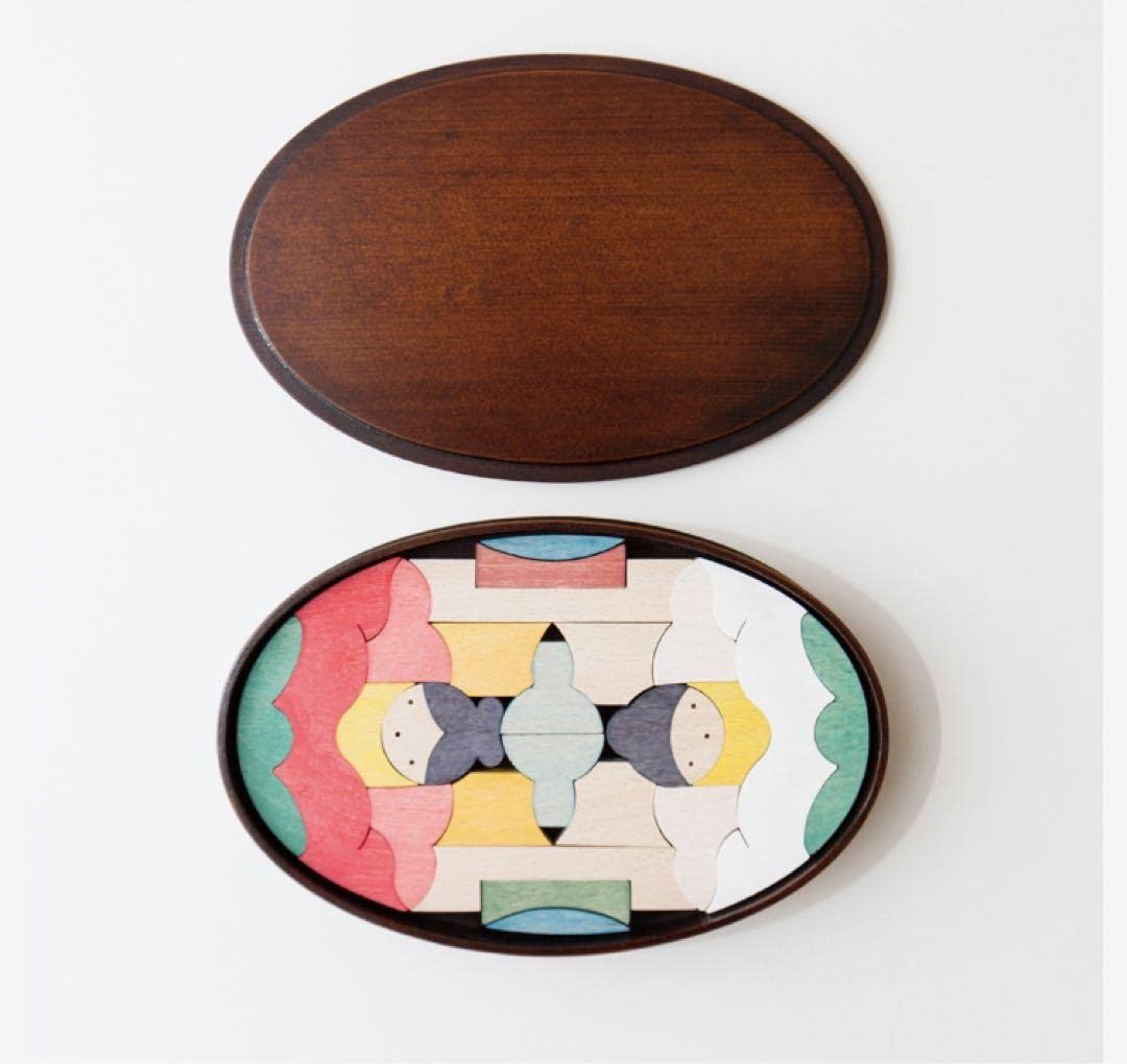 楕円椿雛　KH285 小黒三郎　新品　木製雛人形　組み木　かわいい　ひな祭り Amazon | 楕円椿雛 KH285 小黒三郎 木製雛人形 組み木 かわいい