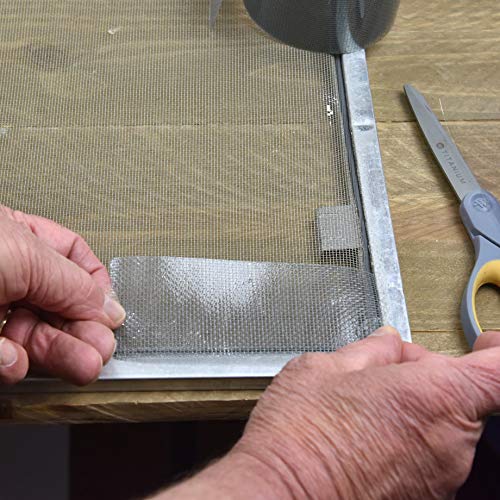 Screen Door Repair Tape | Fiberglass Covering Wire Mesh Tape | Strong Adhesive | Repair Hole Tears | Home, Camper, Rv, Cottage | 2 Inch X 6.7 Feet #TOP3