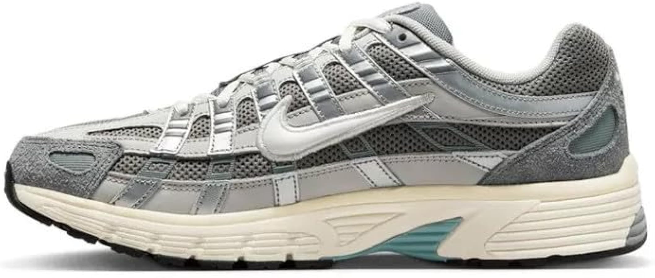 靴 NIKE P-6000 23cm FN7509-029 Amazon.com | Nike P-6000 - Flat Pewter / White / LT Iron Ore