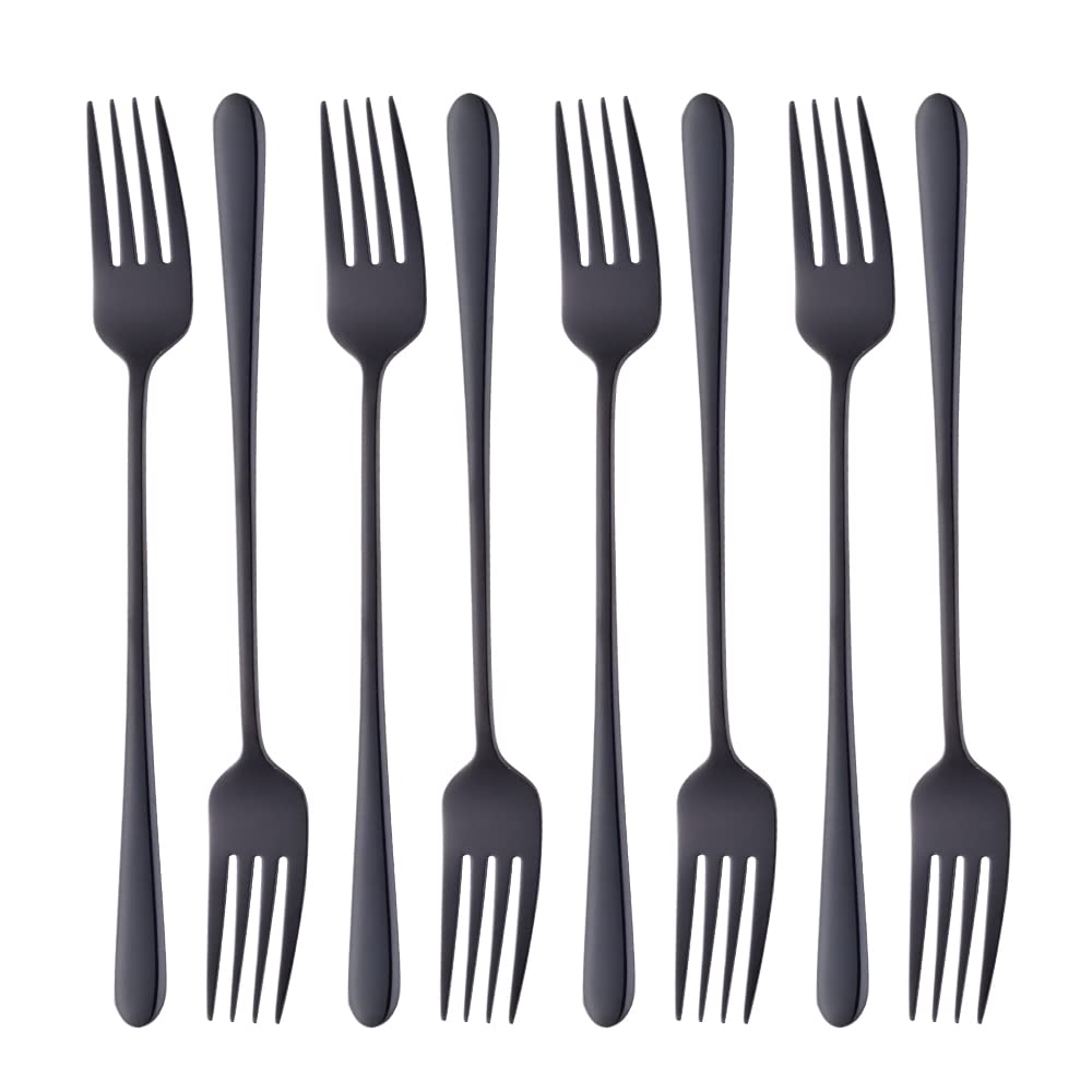 Stainless Steel Salad Forks - Set of 8 -14