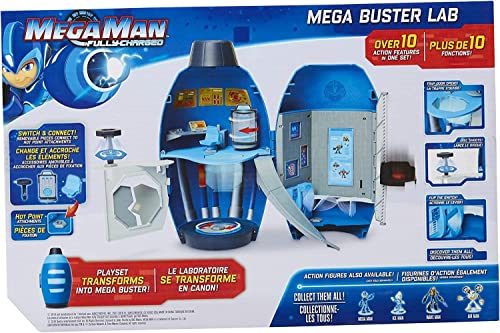 Mega Man Fully Charged 81541-2L The Mega Buster Transforming Lab Playset thumb #3