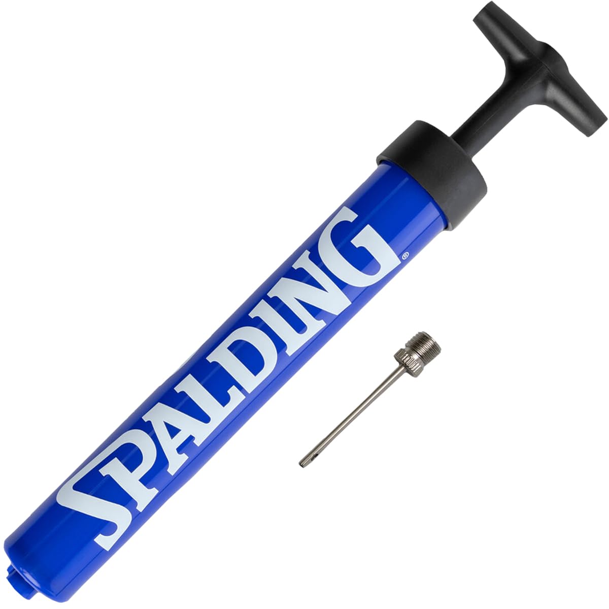 Spalding Sports Ball Pump Kit | Ideal for Basketball, Volleyball, Football, Soccer Ball &amp; Rugby Ball | Complete Hand Pump Kit with Needles