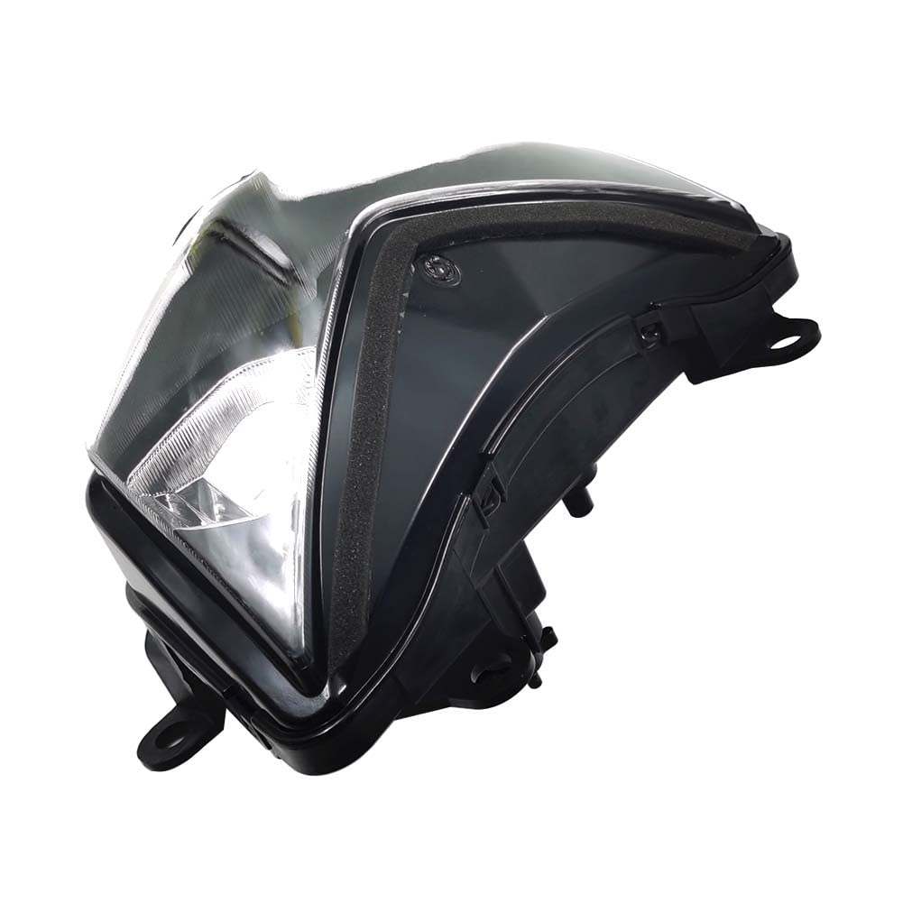UNARAY Fit For Kawasaki Ninja 250 R EX250R 2008-2012 Z750 2004-2006 Moto Faro Del Faro Anteriore Testa Della Lampada Della Luce di Montaggio 2011 10 09 Fari anteriori