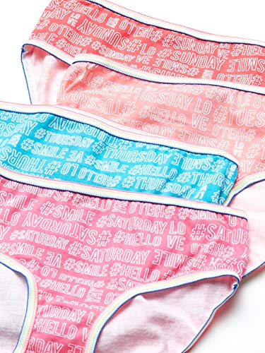 Maidenform Girl Girls' Big Cotton Brief Underwear 9 Pack4