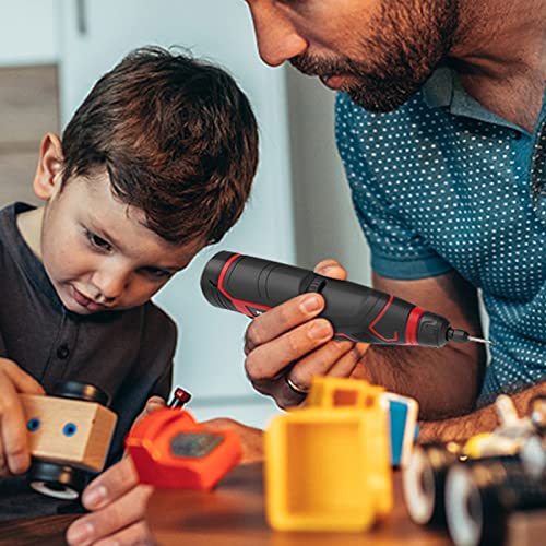 12V Rotary Tool, Cordless Power Rotary Tools Kit With 74 Pcs Accessories, 6 Variable Speed 5000-25000Rpm, 2000Mah Battery, For Cutting Sanding Carving Drilling Engraving Cleaning Sharpening Diy #TOP7