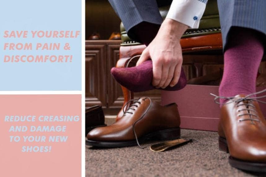 Long Metal Shoe Horn 70cm/27.56 inch Heavy Duty Stainless Steel