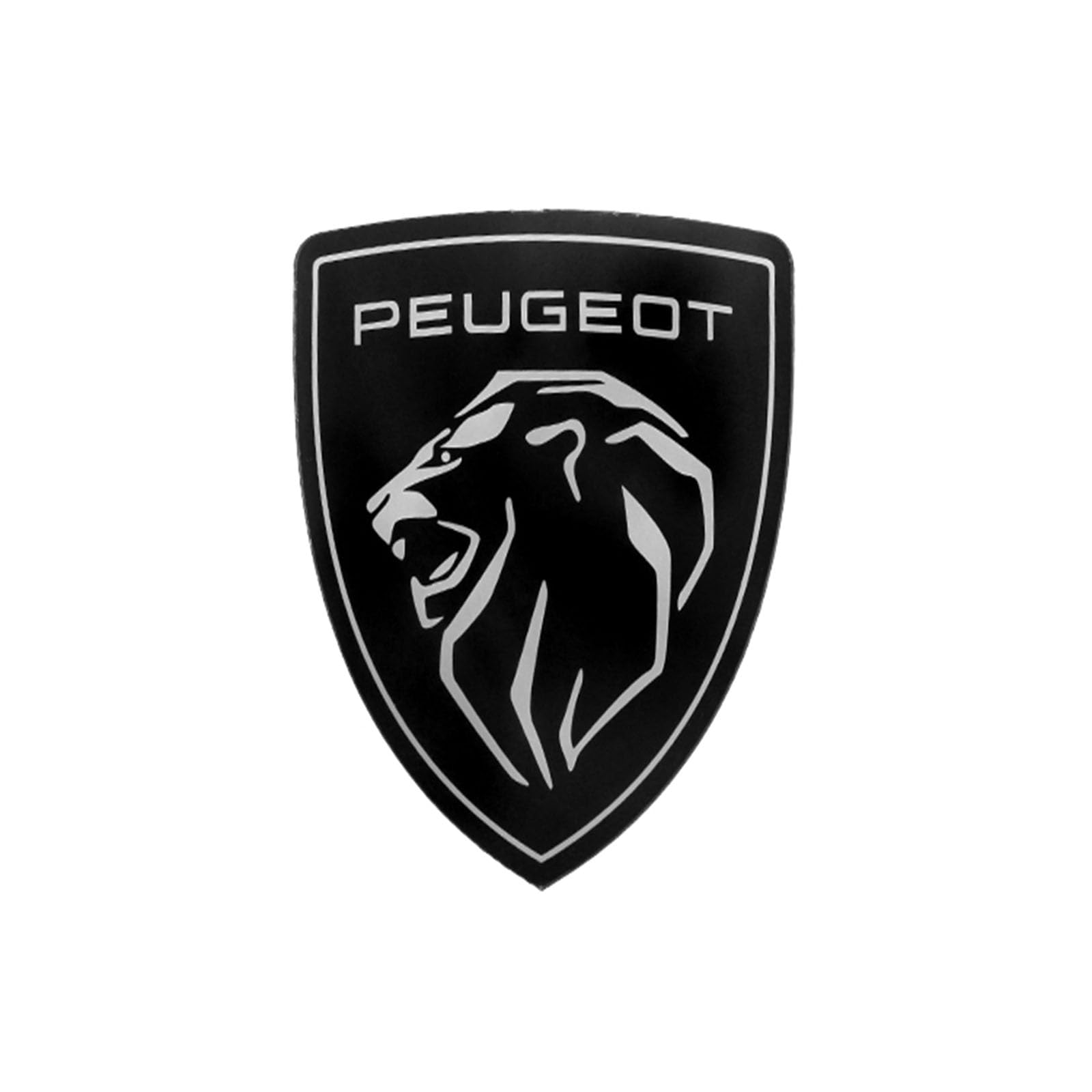 Abrupt Emblème Logo Peugeot 508 408 4008 5008 Métal Badge Autocollant Insigne Voiture 3D