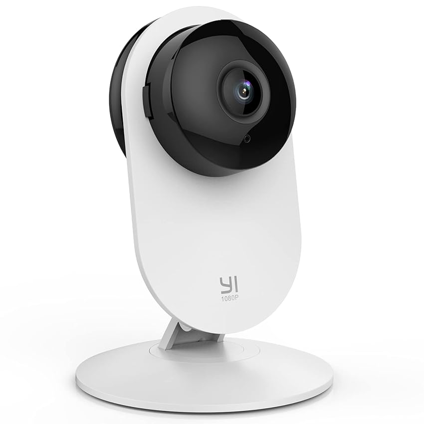 Immagine del prodotto YI Home Camera 1080p,Telecamera Wi-Fi Interno,Videocamera Sorveglianza per Bambini 2.4Ghz Compatibile Alexa,Smart Rilevamento Movimento,Notifiche Push Tempo Reale,Audio Bidirezionale,Visione Notturna