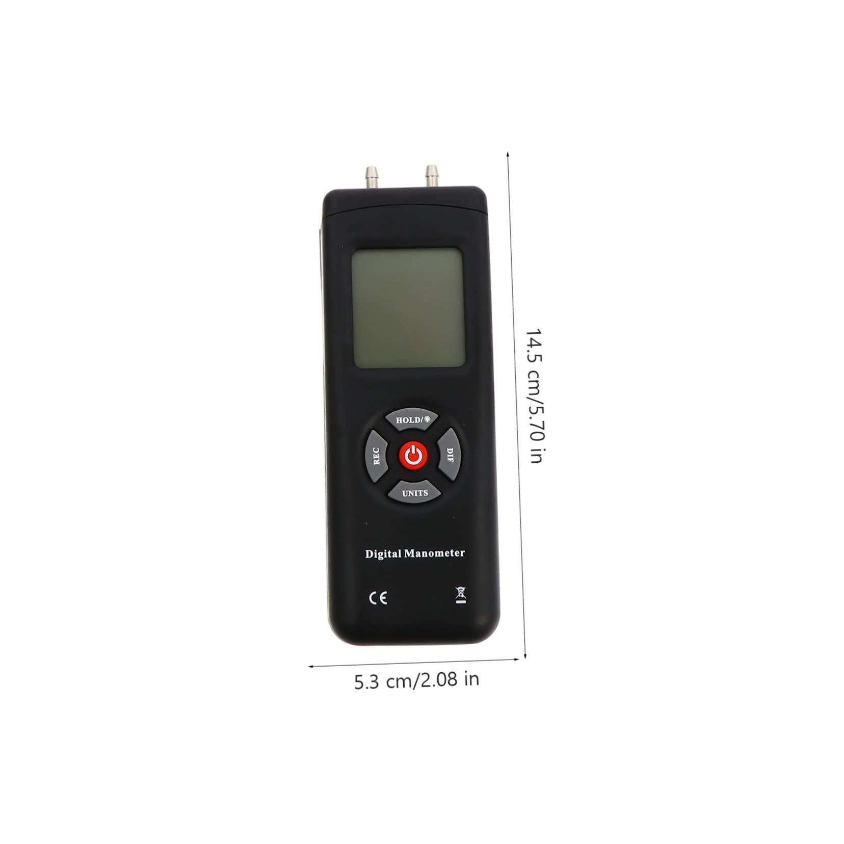 Manometro Differenziale Digitale Portatile per Test Gas e Calibrazione