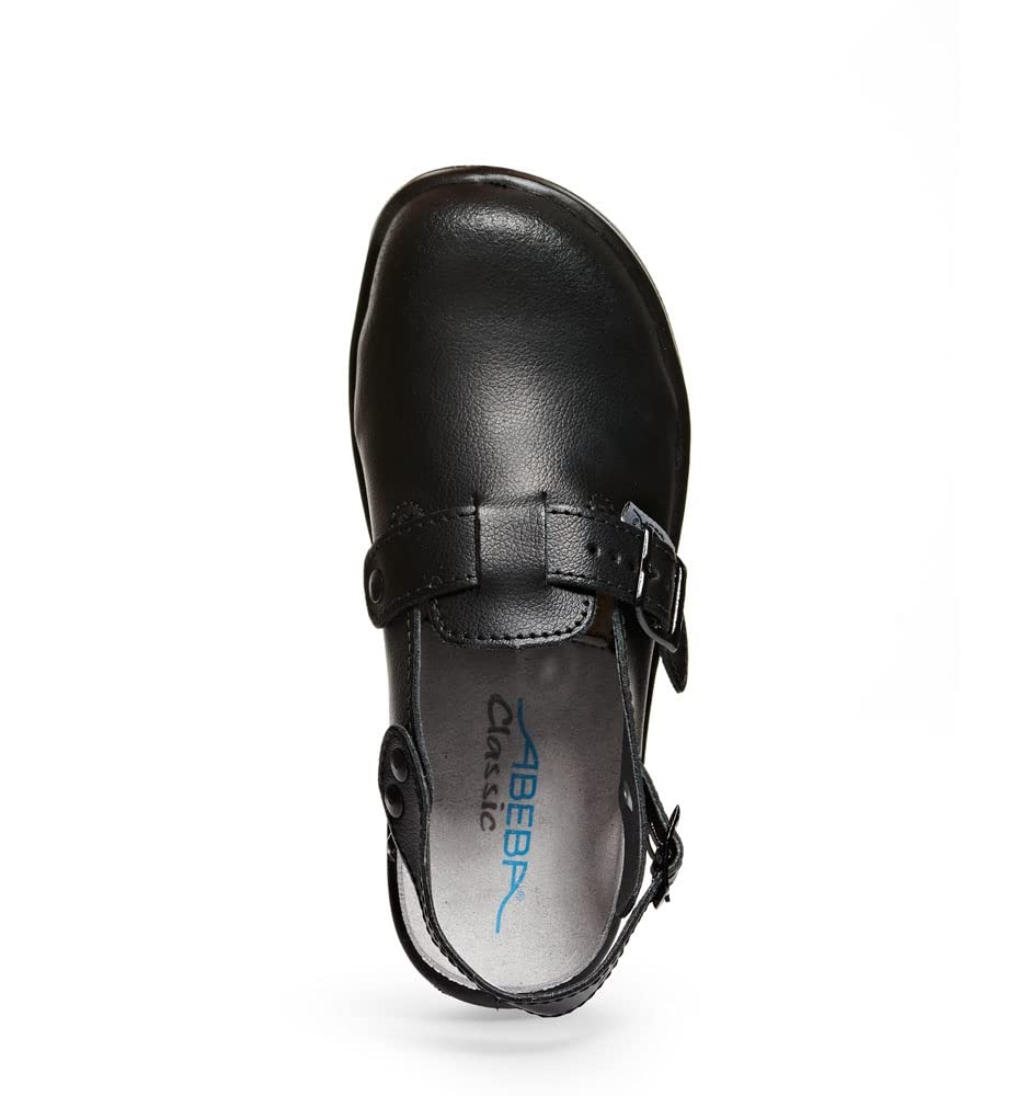 Zueco de seguridad ABEBA 1010 SB, suela de PU, negro, talla 45
